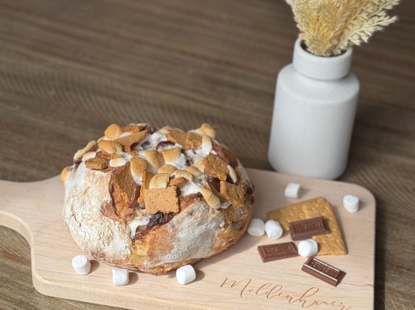 S'mores Sourdough Bread